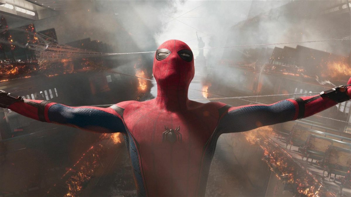 Una sequenza d'azione tratta da Spider-Man: Homecoming