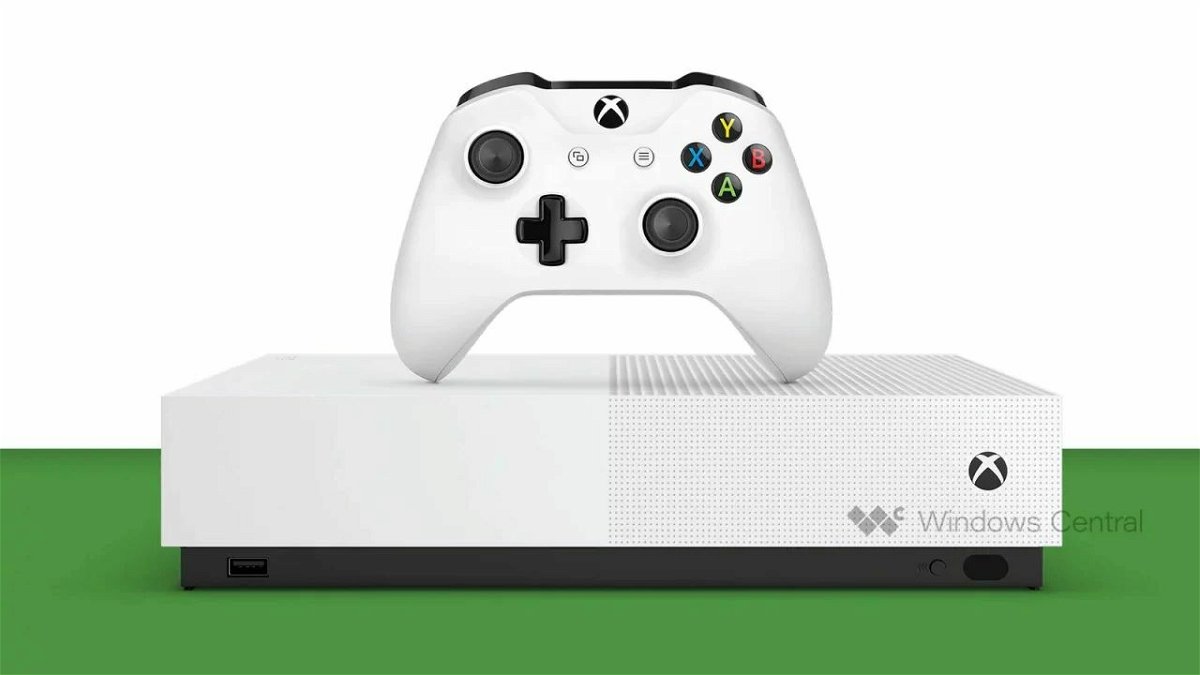 Xbox One S All Digital, sprovvista di lettore ottico