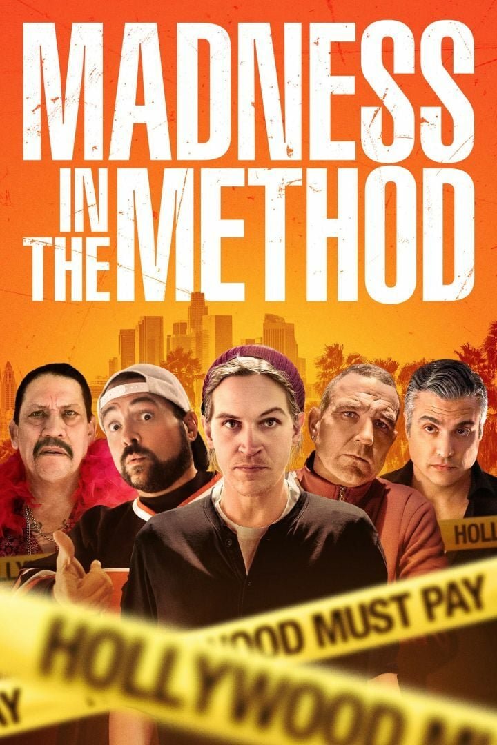 Il poster del film Madness in the Method con i protagonisti del film