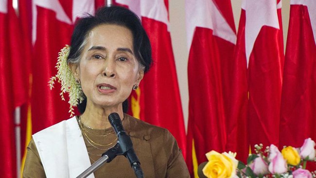 Leader birmana Aung San Suu Kyi, Nobel per la Pace