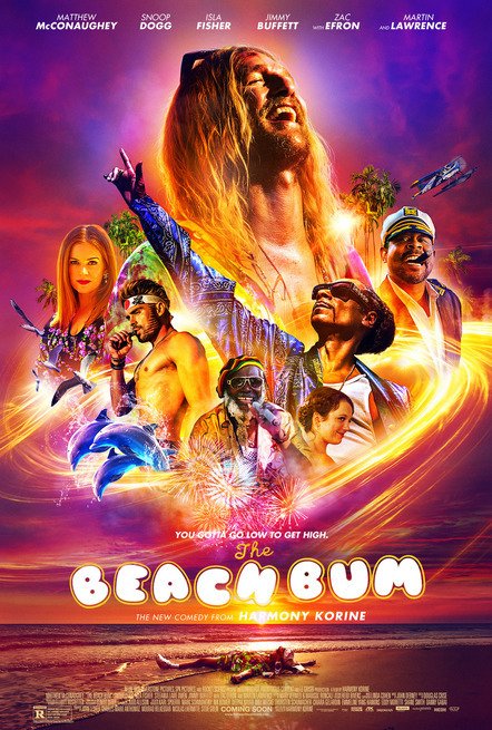 Il poster ufficiale di The Beach Bum