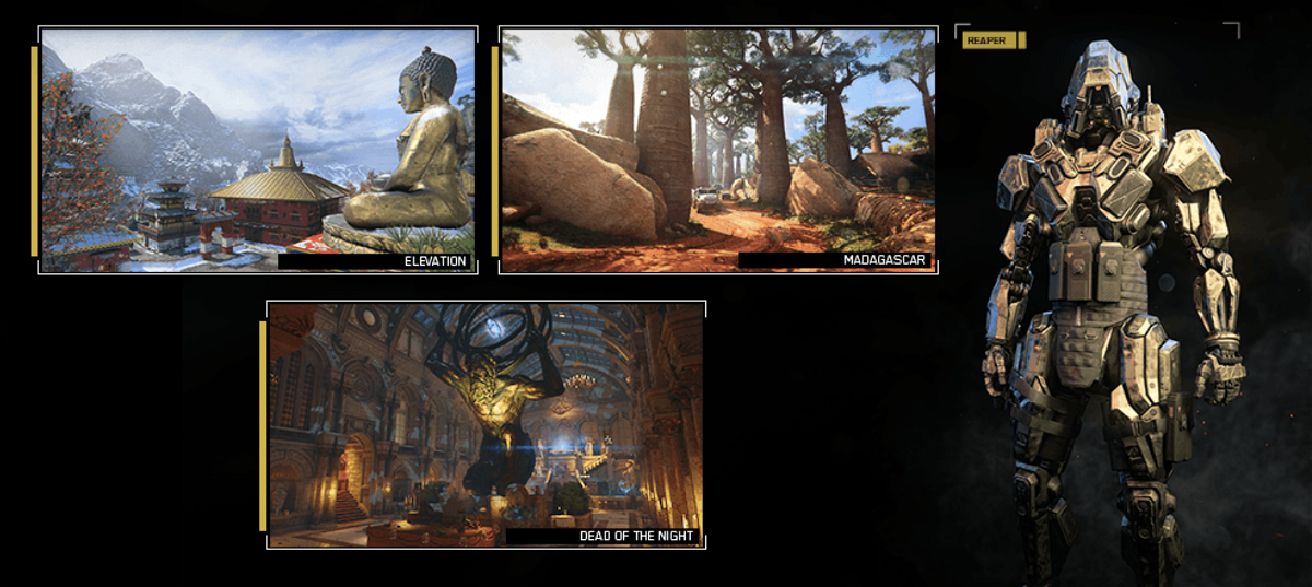 Screen che illustra le novità legate al Black Ops Pass per Call of Duty: Black Ops 4