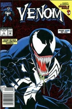 Venom: Lethal Protector, copertina del primo numero
