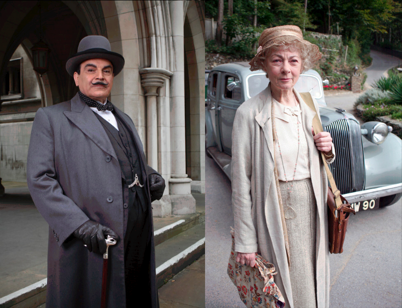 Hercule Poirot e Miss Marple