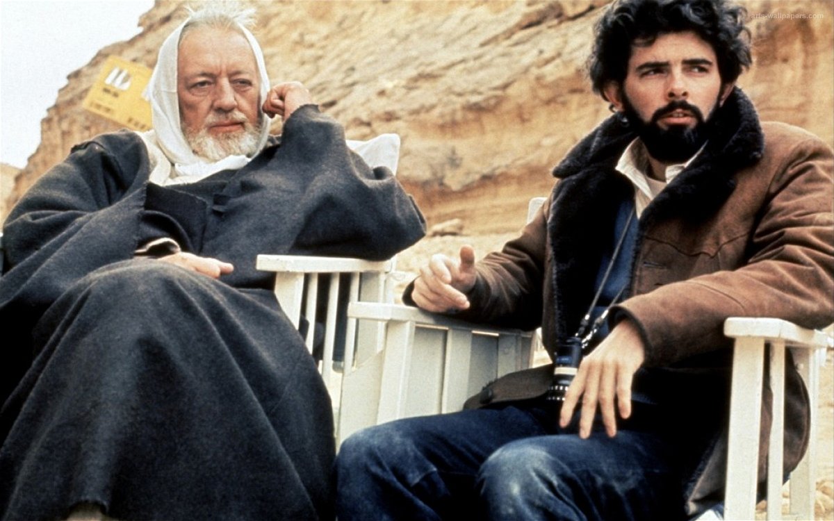 George Lucas e Alec Guinness