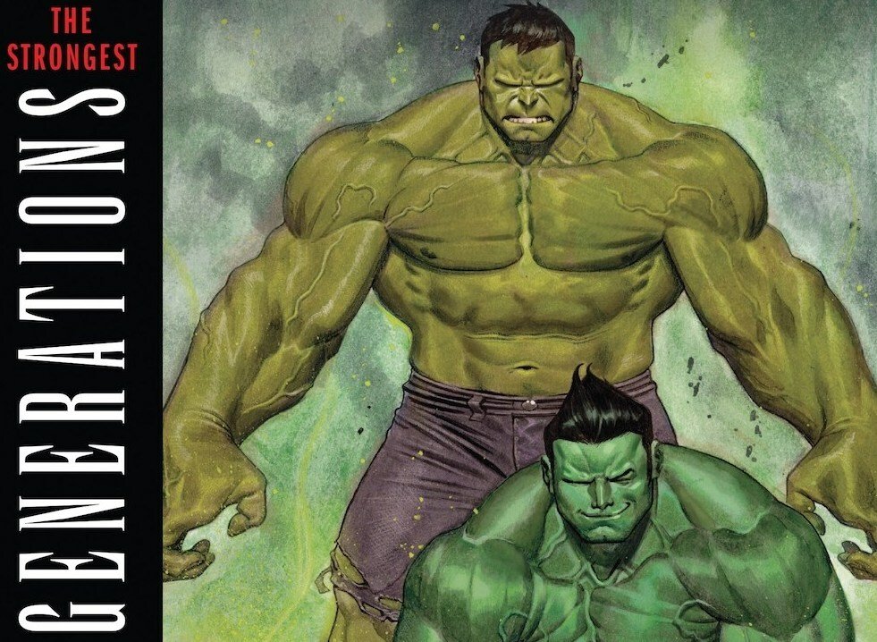 Due generazioni di Hulk a confronto in Generations