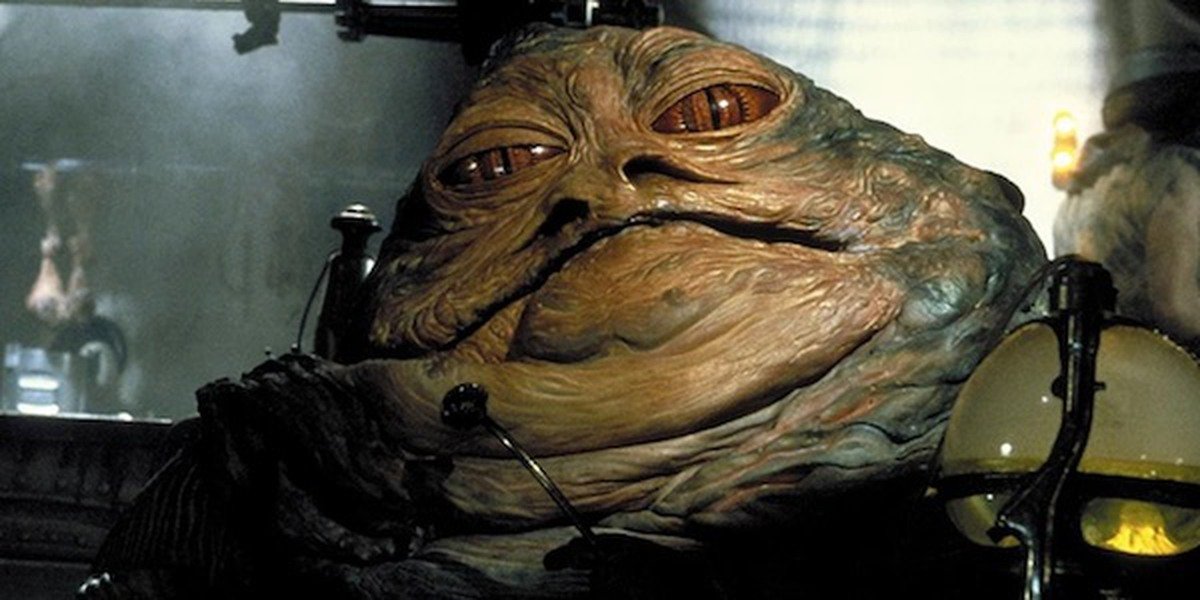 Il volto di Jabba the Hutt