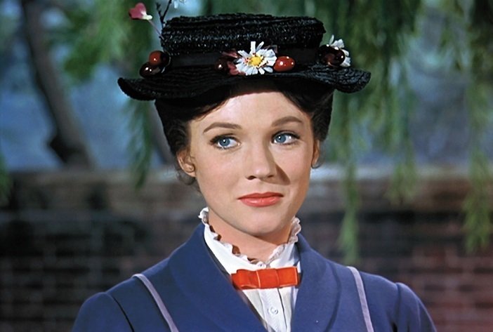 Judie Andrews è Mary Poppins