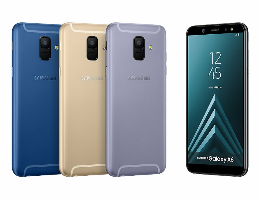 Immagine stampa di Samsung Galaxy A6