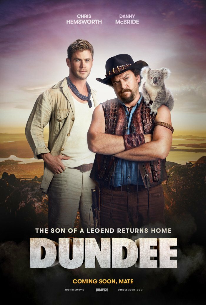 Il poster del sequel di Dundee