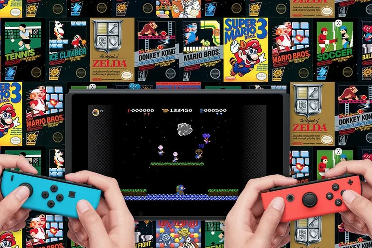 Un'immagine dei classici di Nintendo Switch Online