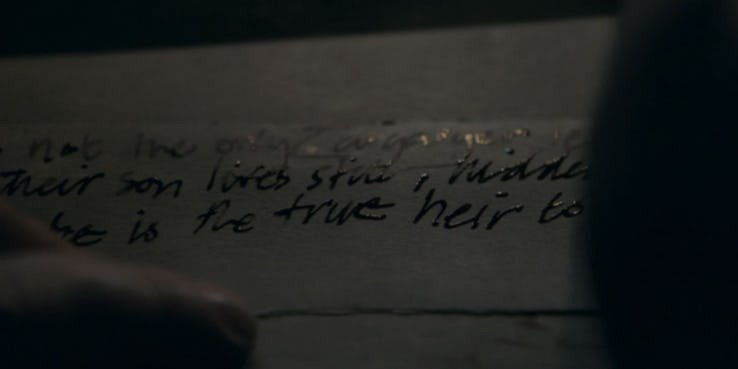 La lettera di Varys in Game of Thrones 8x05