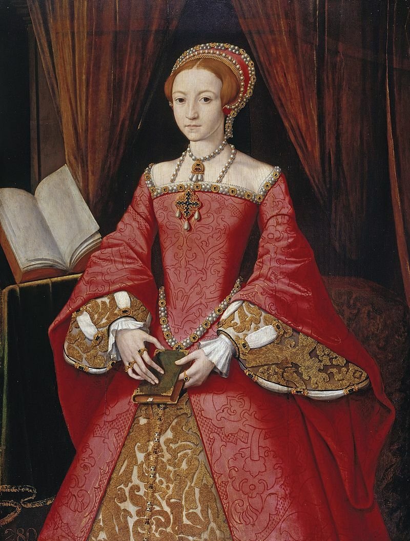 Un dipinto che ritrae Elisabetta I