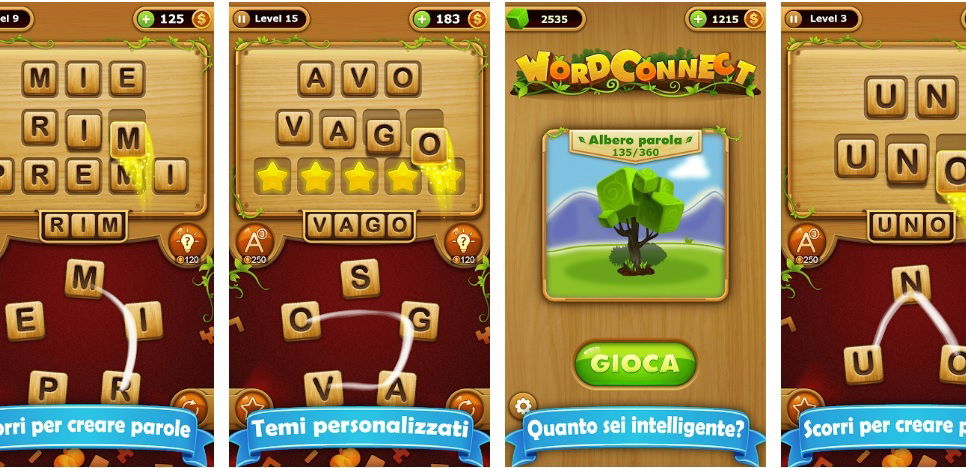 Gameplay di Parole Guru