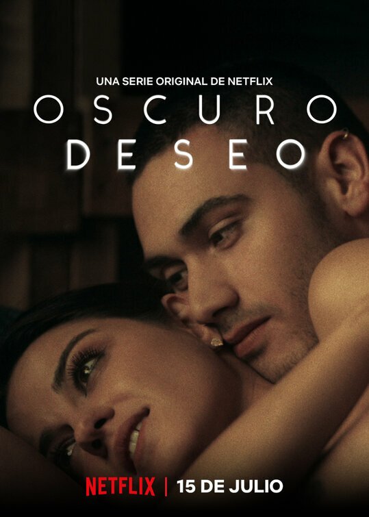 Alma e Darío nel poster di Oscuro Desiderio