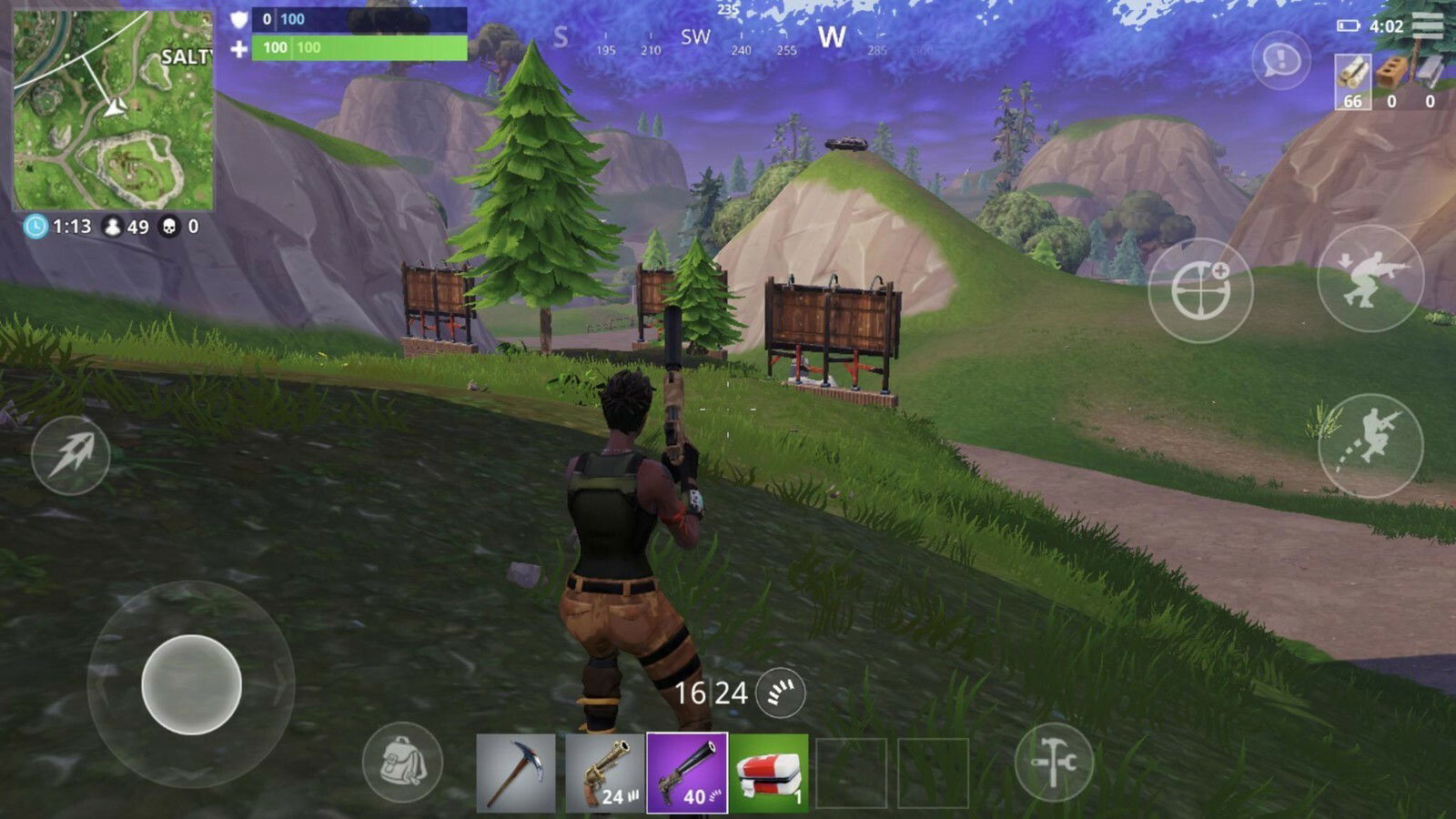 Clicca per vedere l'immagine originale Fortnite su iOS