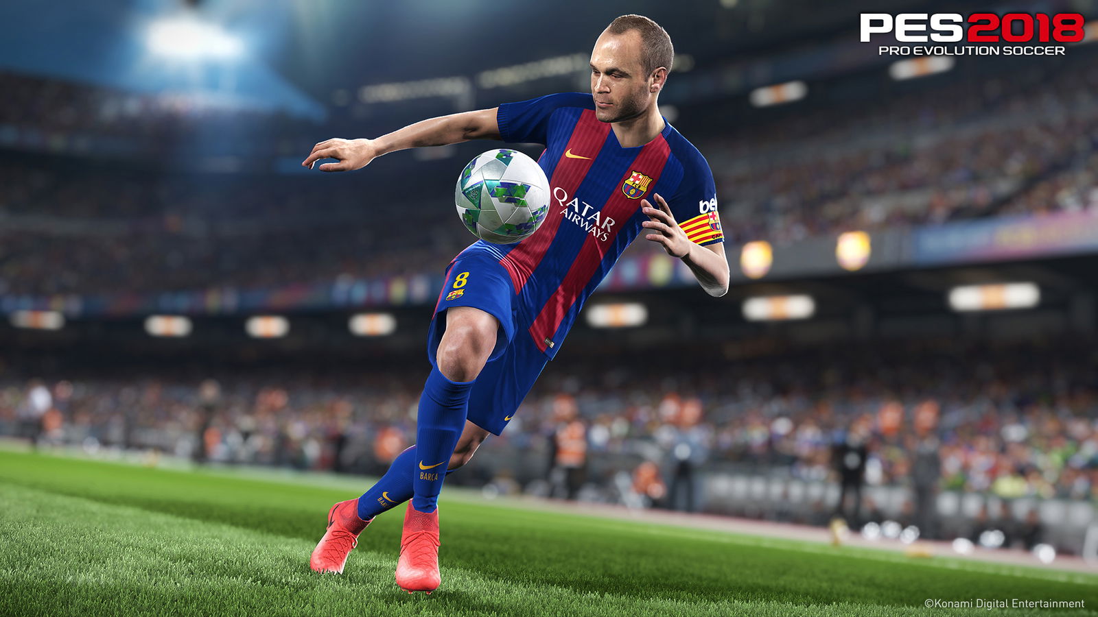 PES 2018 annunciato ufficialmente da Konami