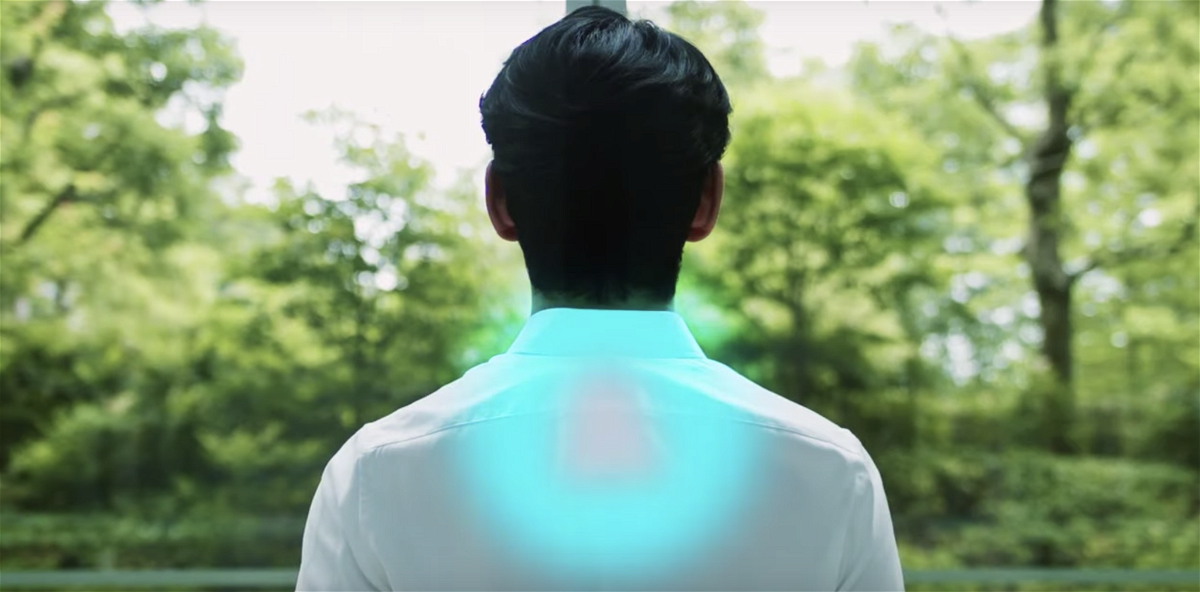 Reon Pocket 'indossato' nel video promozionale