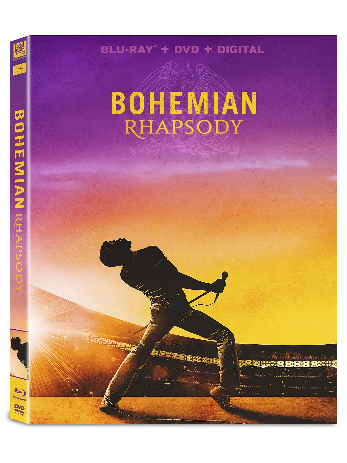 La cover dell'edizione home video di Bohemian Rhapsody