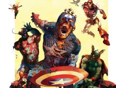 Dettaglio della cover di Marvel Zombies #2