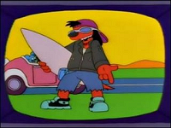 Copertina di The Itchy and Scratchy Show!!!
