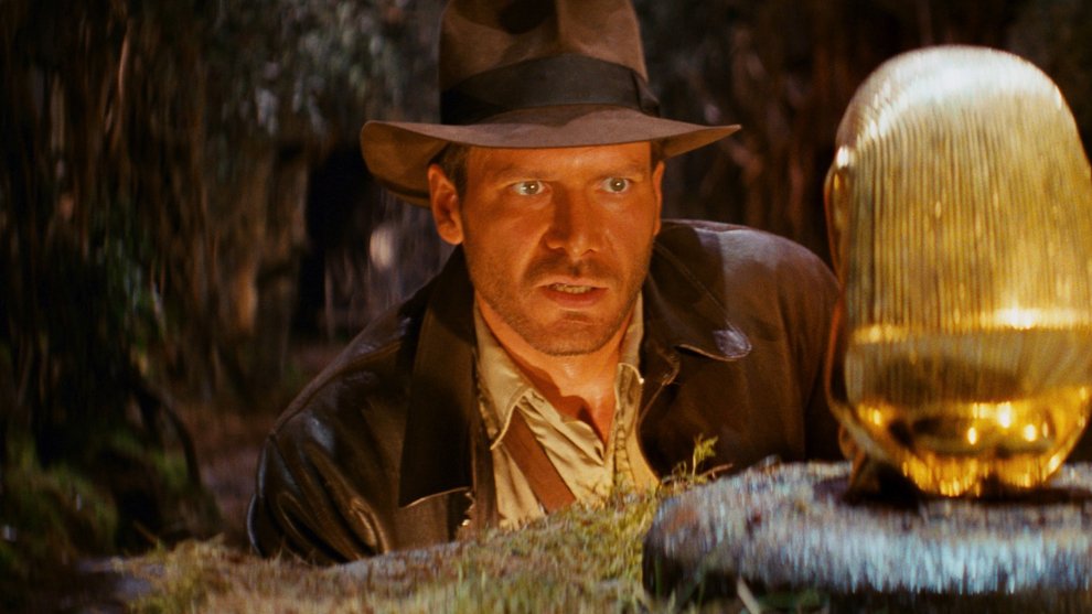 Una scena dal film Indiana Jones