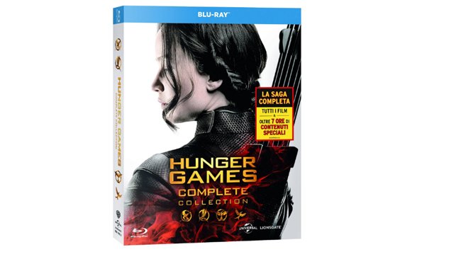 Hunger Games cofanetto dvd
