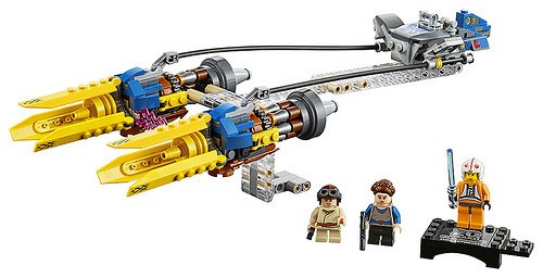 Immagine del Podracer LEGO di Anakin