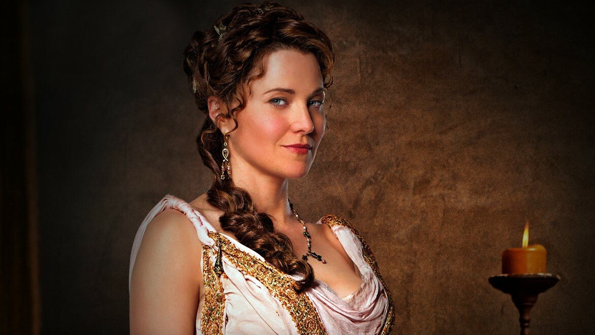 Lucy Lawless in Spartacus
