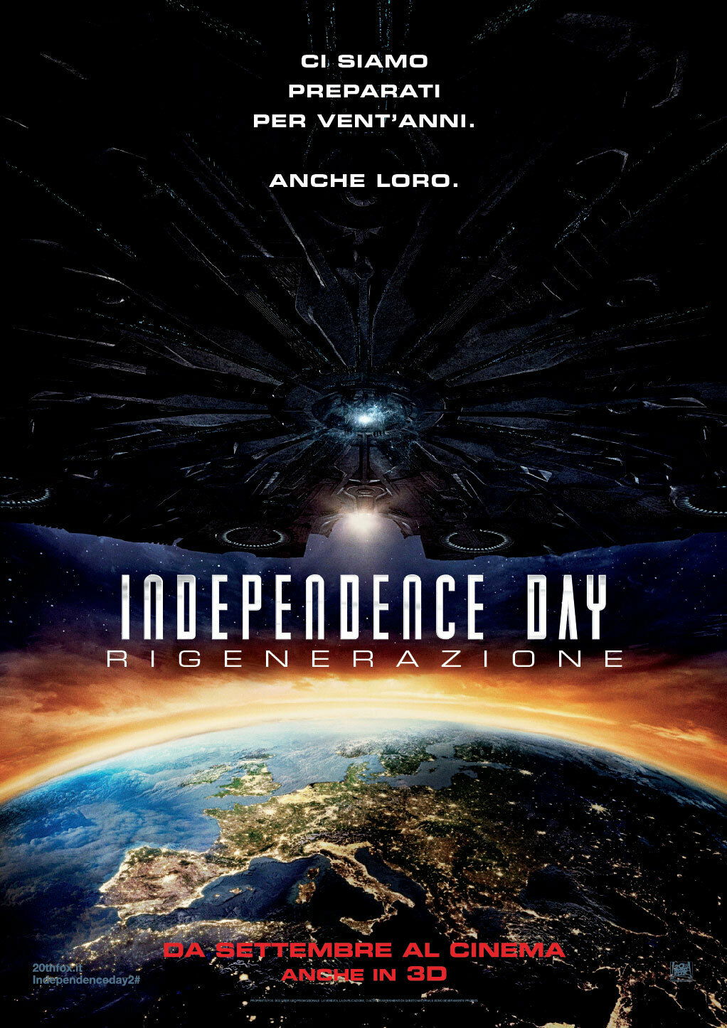 Poster ufficiale di Independence Day: Rigenerazione