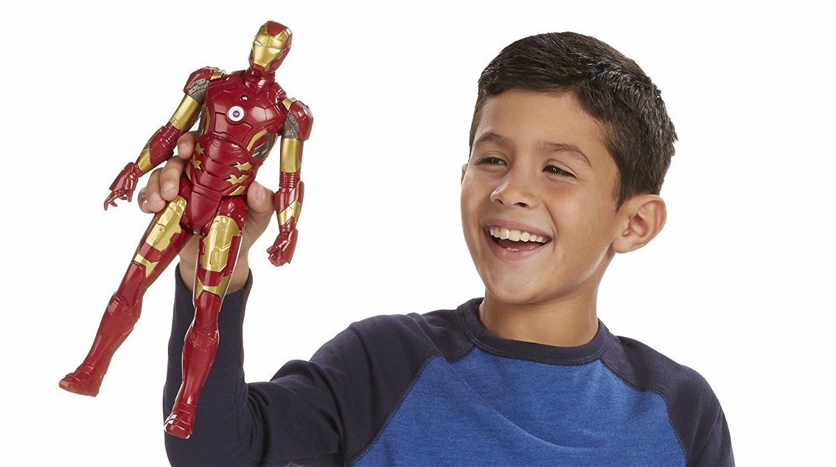 Una action figure di Iron Man è il desiderio di tutti i bambini