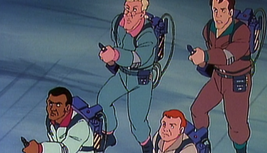 The Real Ghostbusters, Peter, Ray, Winston ed Egon