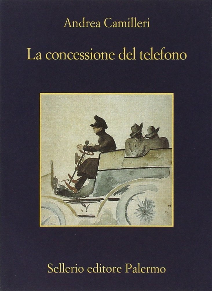 Copertina de La Concessione del Telefono di Andrea Camilleri
