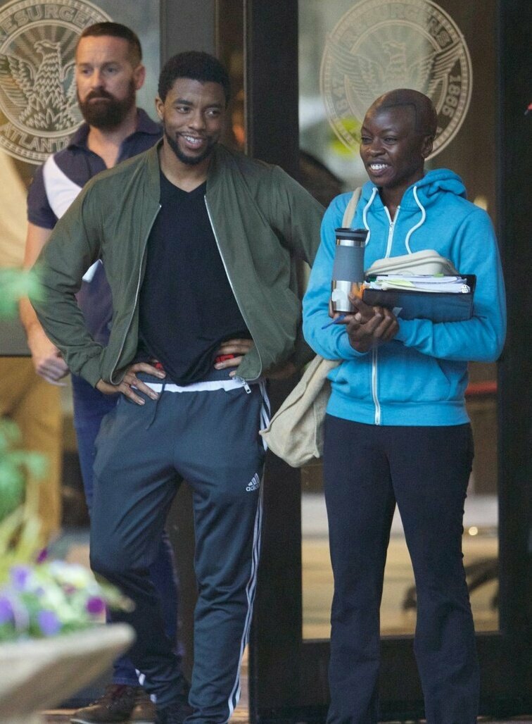 Clicca per vedere l'immagine originale Prime immagini dal set di Black Panther