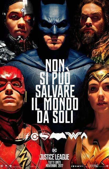 Il nuovo poster ufficiale di Justice League