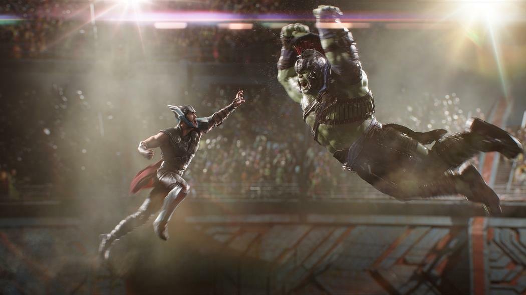 Thor: Ragnarok, una scena del film 