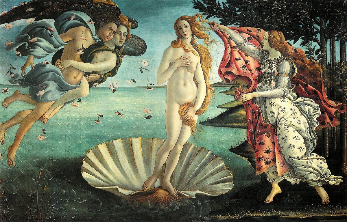 Il quadro de la Venere del Botticelli