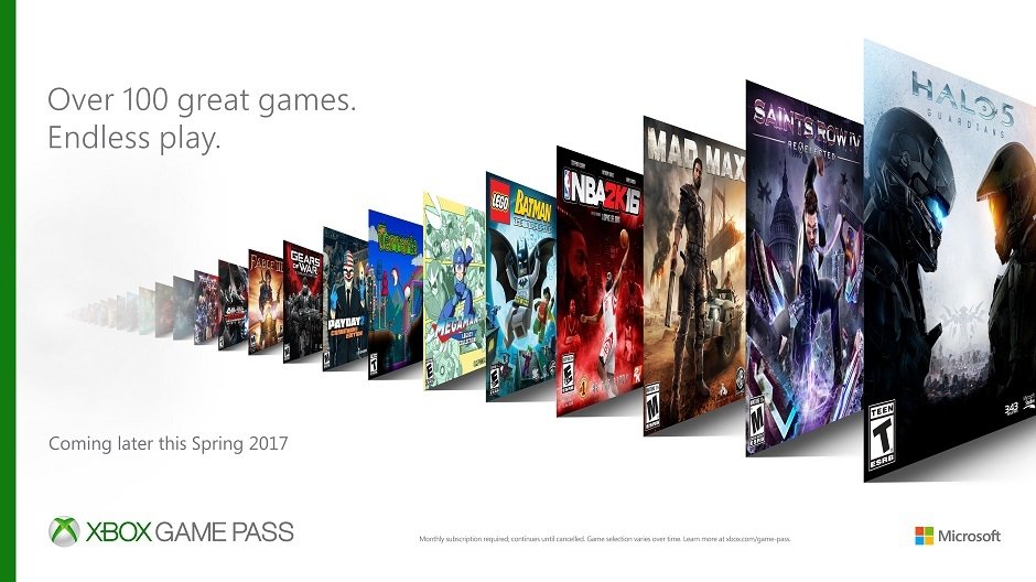 Microsoft annuncia Xbox Game Pass