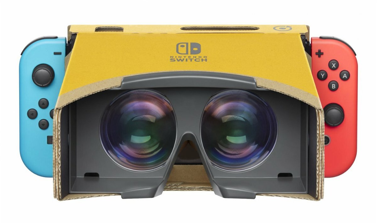 Nintendo Labo VR Kit con Switch inserita