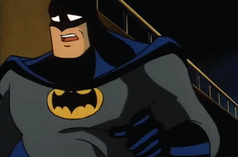 Un'immagine del cartone animato di Batman