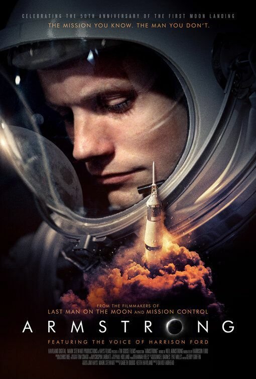 Armstrong, il poster del nuovo documentario di David Fairhead dedicato a Neil Armstrong