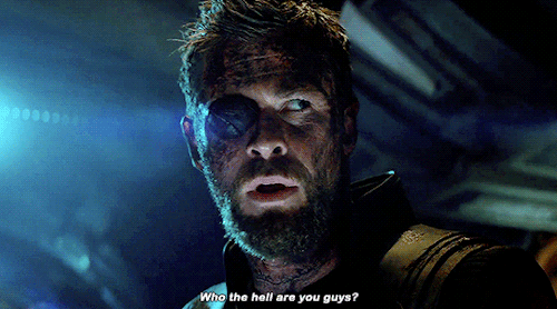 Thor si chiede chi siano i Guardiani della Galassia nel trailer di Infinity War