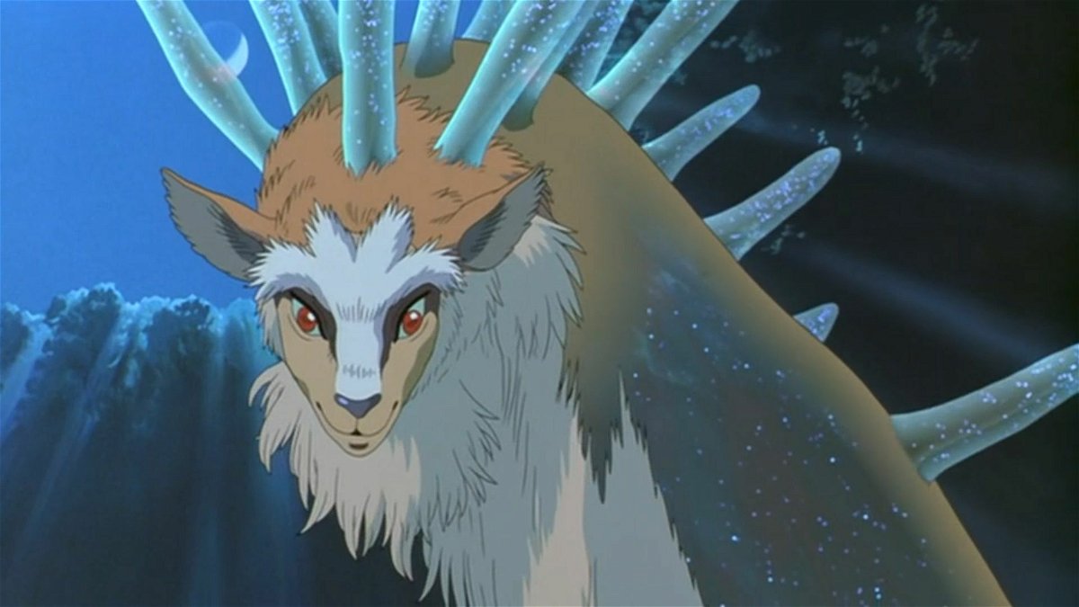 Il Kami cervo della Principessa Mononoke