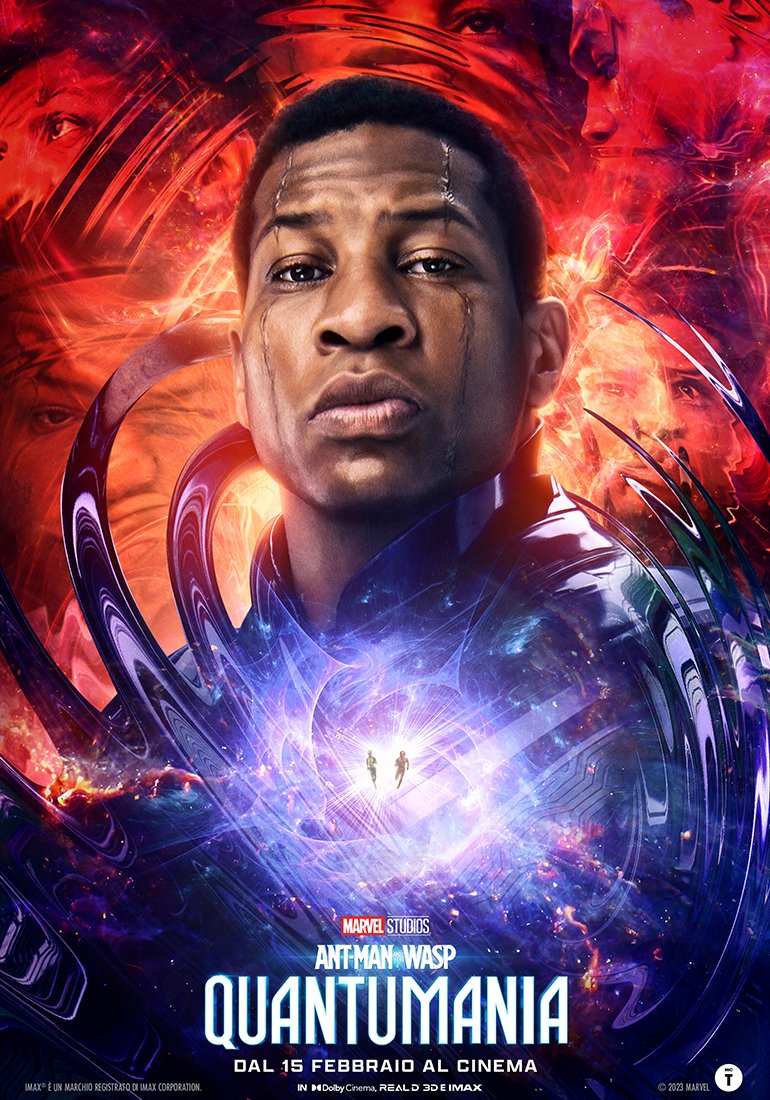 Ant-Man and the Wasp: Quantumania | Character Poster Kang il Conquistatore - Jonathan Majors