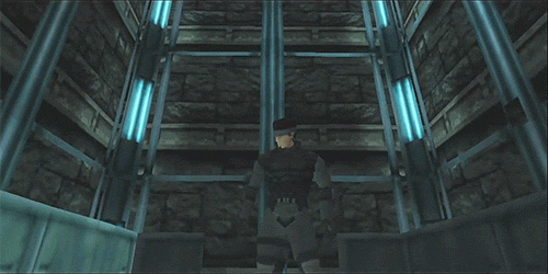 Opening di Metal Gear Solid con Solid Snake