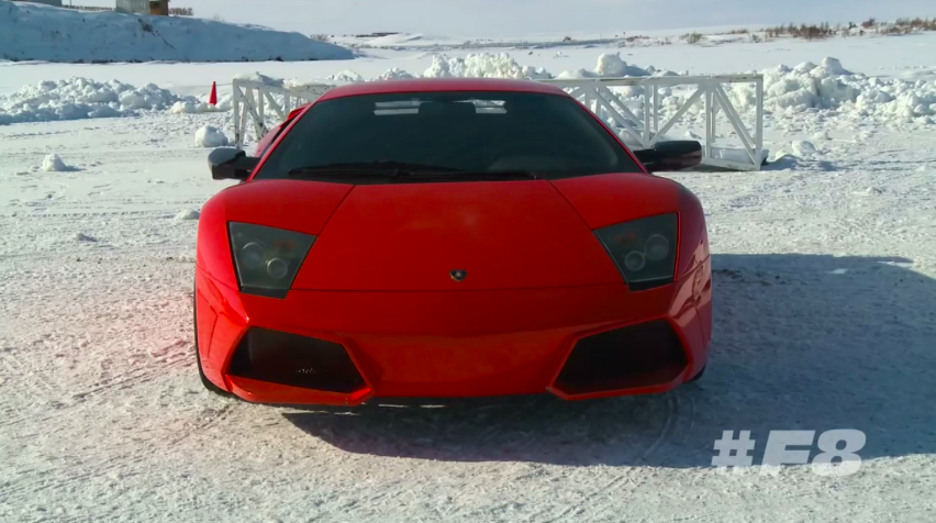 La Lamborghini sui ghiacci di Fast & Furious 8