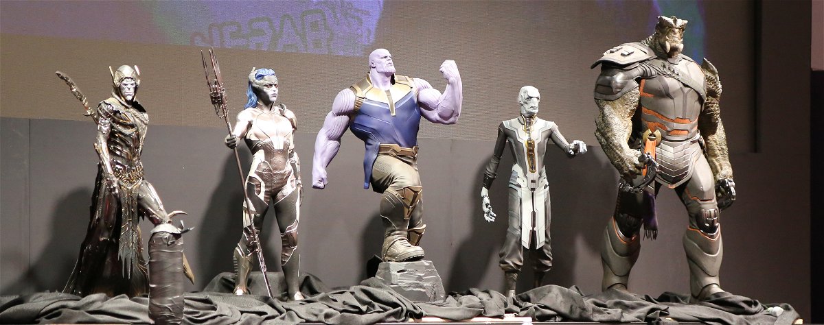 Il Black Order di Thanos in mostra durante il panel al San Diego Comics-Con 2017