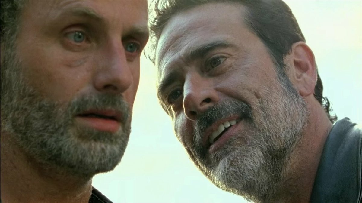 Rick e Negan in The Walking Dead
