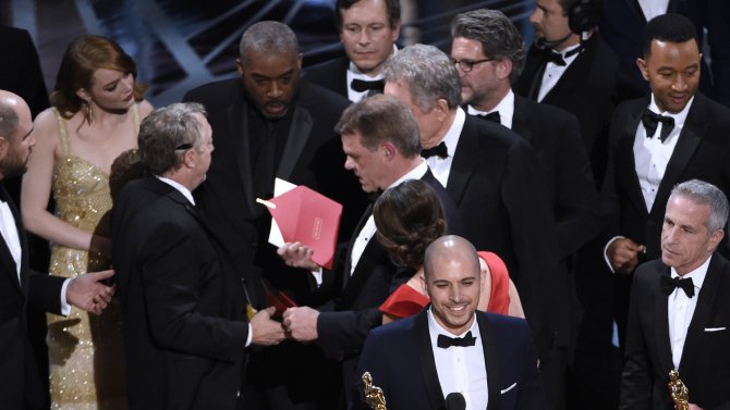 Oscar 2017, la busta sbagliata per il miglior film