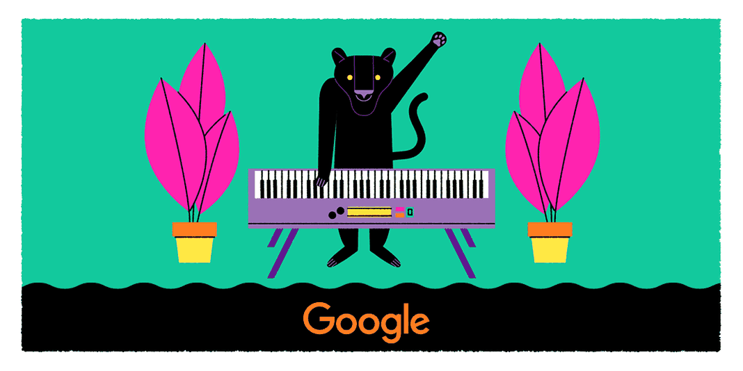 Google Doodle di Halloween 2019 - il giaguaro